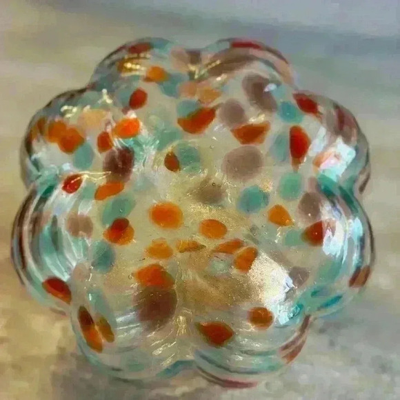 Boston International Decorative Tabletop Glass Pumpkin, 6.5 x 5-Inches - Picture 4 of 5